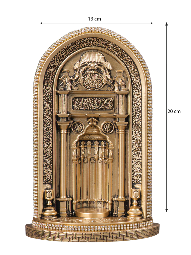 Nakkaş Mihrap Boytu (Orta Boy | Sarı) - 4