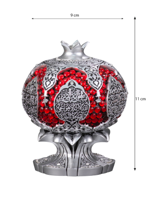 Nakkaş Nar Boytu (Küçük Boy | Gümüş | Ayet-el Kürsi) - 5