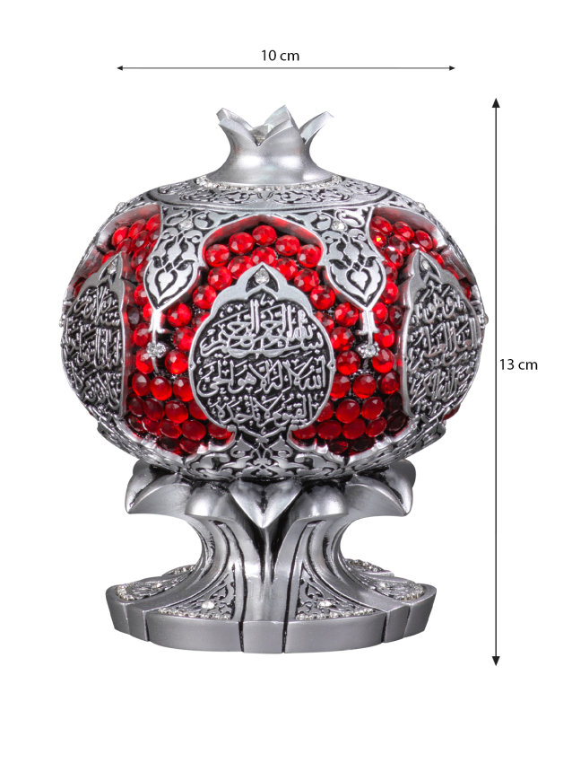 Nakkaş Nar Boytu (Orta Boy | Gümüş | Ayet-el Kürsi) - 5