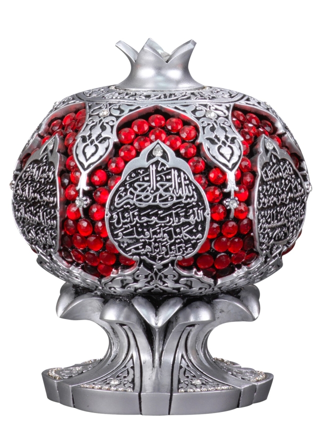 Nakkaş Nar Boytu (Orta Boy | Gümüş | Bereket ~ Karınca Duası) - 1