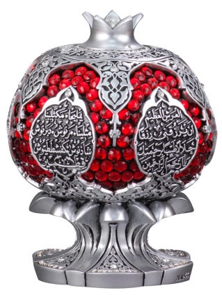 Nakkaş Nar Boytu (Orta Boy | Gümüş | Bereket ~ Karınca Duası) - 2