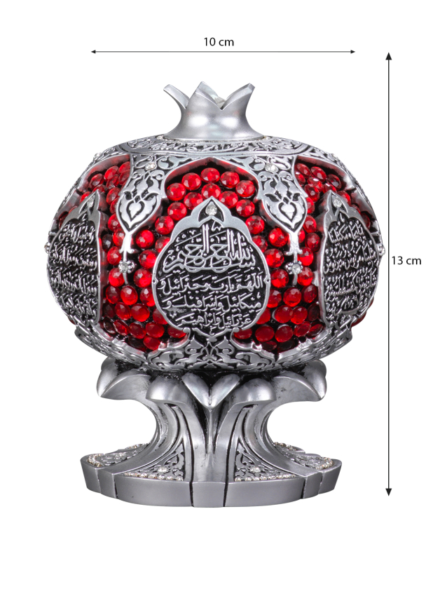 Nakkaş Nar Boytu (Orta Boy | Gümüş | Bereket ~ Karınca Duası) - 5