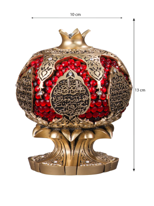 Nakkaş Nar Boytu (Orta Boy | Sarı | Bereket ~ Karınca Duası) - 4