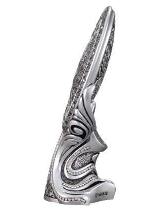 Nakkaş Oval Boytu (Orta Boy | Gümüş | Esameyn) - NK (1)