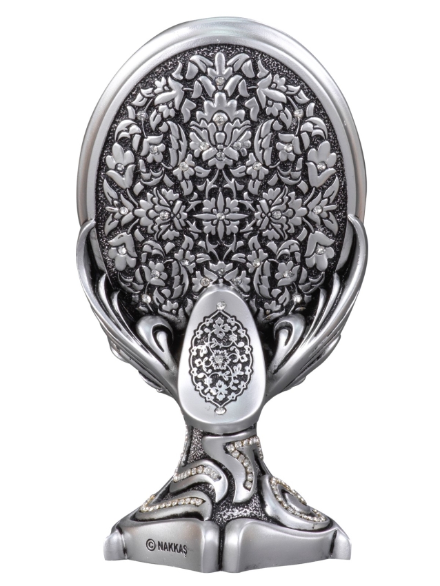 Nakkaş Oval Boytu (Orta Boy | Gümüş | Esameyn) - 3