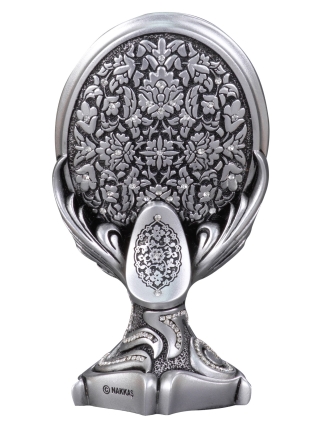 Nakkaş Oval Boytu (Orta Boy | Gümüş | Esma-ül Hüsna) - 3