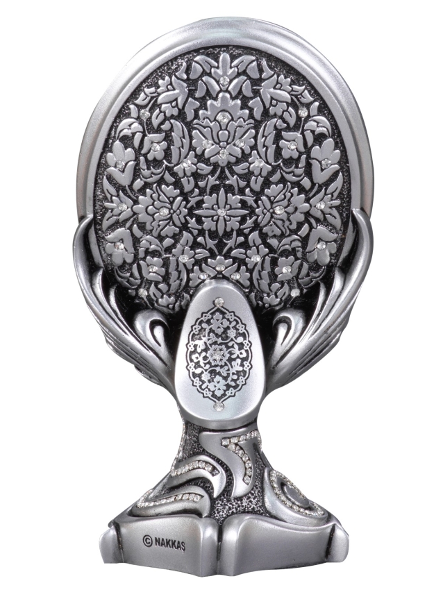 Nakkaş Oval Boytu (Orta Boy | Gümüş | Esma-ül Hüsna) - 3