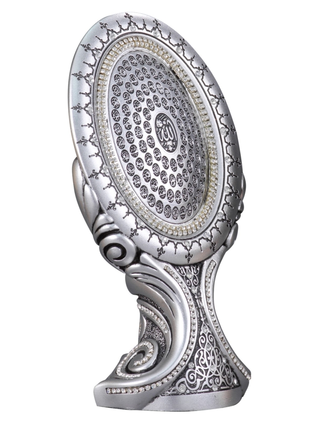 Nakkaş Oval Boytu (Orta Boy | Gümüş | Esma-ül Hüsna) - 4