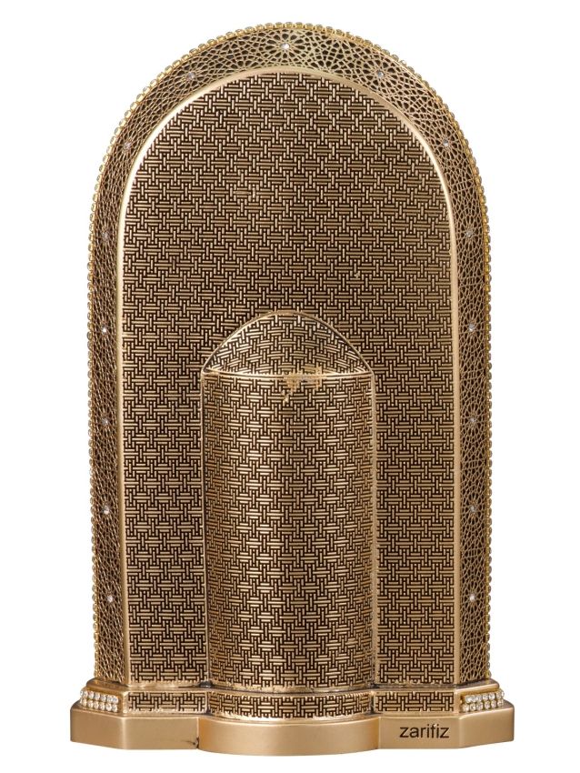 Nakkaş Saatli Mihrap Boytu (Büyük Boy | Sarı) - 3