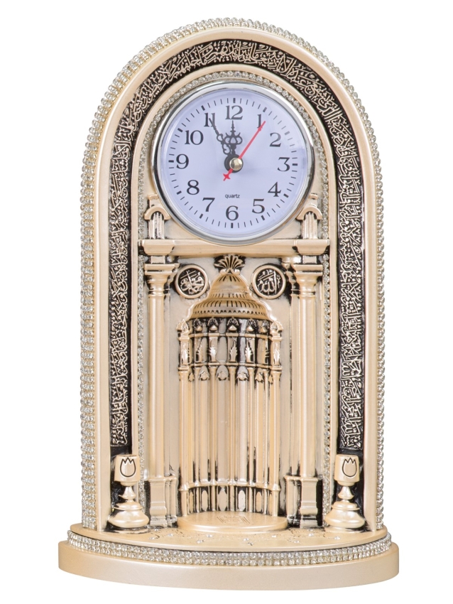 Nakkaş Saatli Mihrap Boytu (Büyük Boy | Sedef) - 1