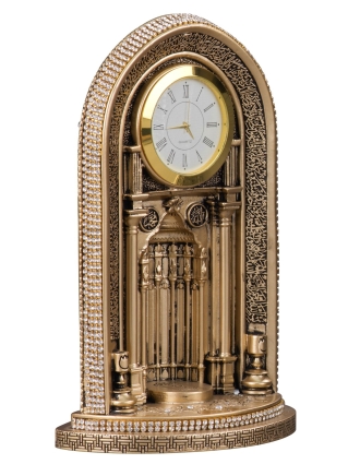 Nakkaş Saatli Mihrap Boytu (Orta Boy | Sarı) - NK (1)