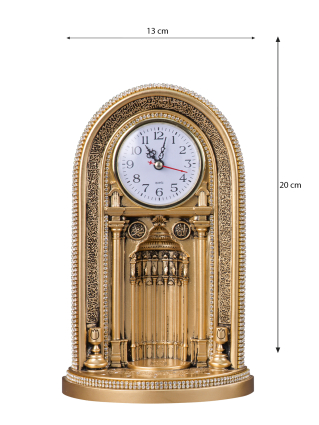 Nakkaş Saatli Mihrap Boytu (Orta Boy | Sarı) - 4