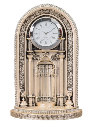 Nakkaş Saatli Mihrap Boytu (Orta Boy | Sedef) - NK