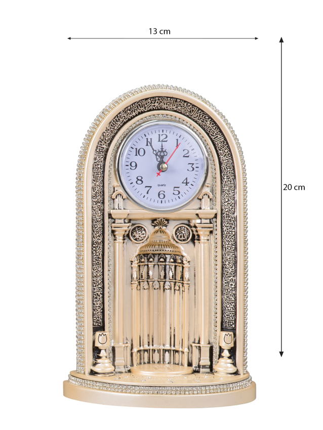Nakkaş Saatli Mihrap Boytu (Orta Boy | Sedef) - 5