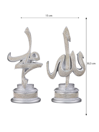 Nakkaş Sülüs Boytu (Büyük Boy | Gümüş) - 3