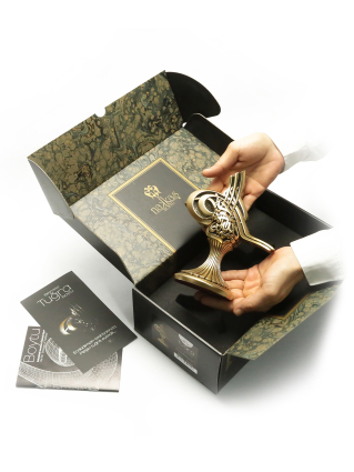 Nakkaş Tuğra Boytu (Orta Boy | Sarı) - 5