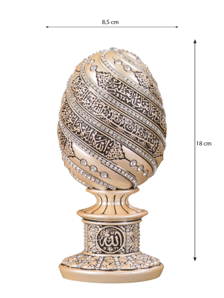 Nakkaş Yumurta Boytu (Orta Boy | Sedef | Ayet-el Kürsi) - 3