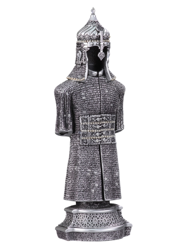 Nakkaş Zırh Boytu (Orta Boy | Gümüş) - 4