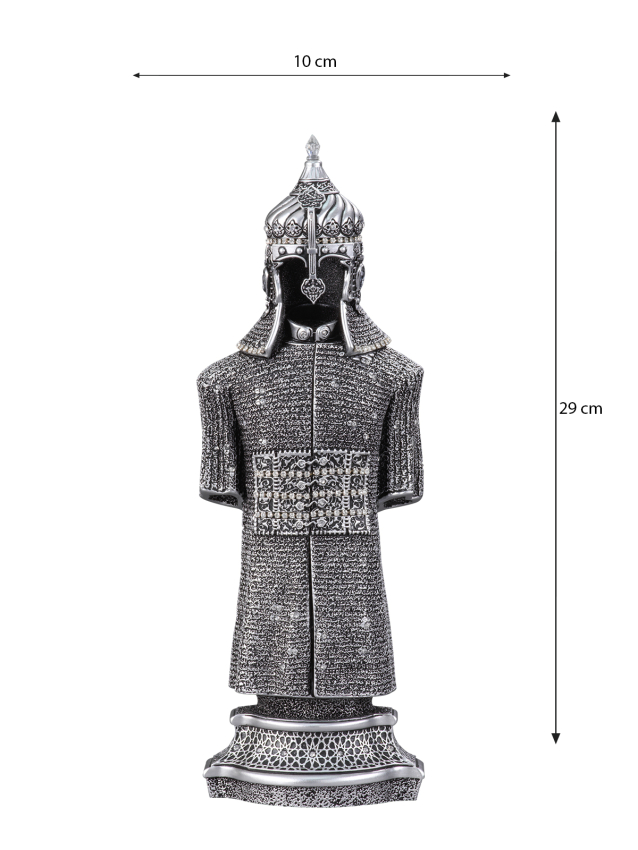 Nakkaş Zırh Boytu (Orta Boy | Gümüş) - 5