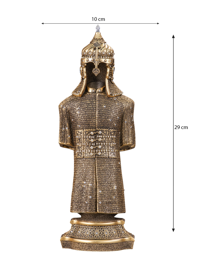 Nakkaş Zırh Boytu (Orta Boy | Sarı) - 5