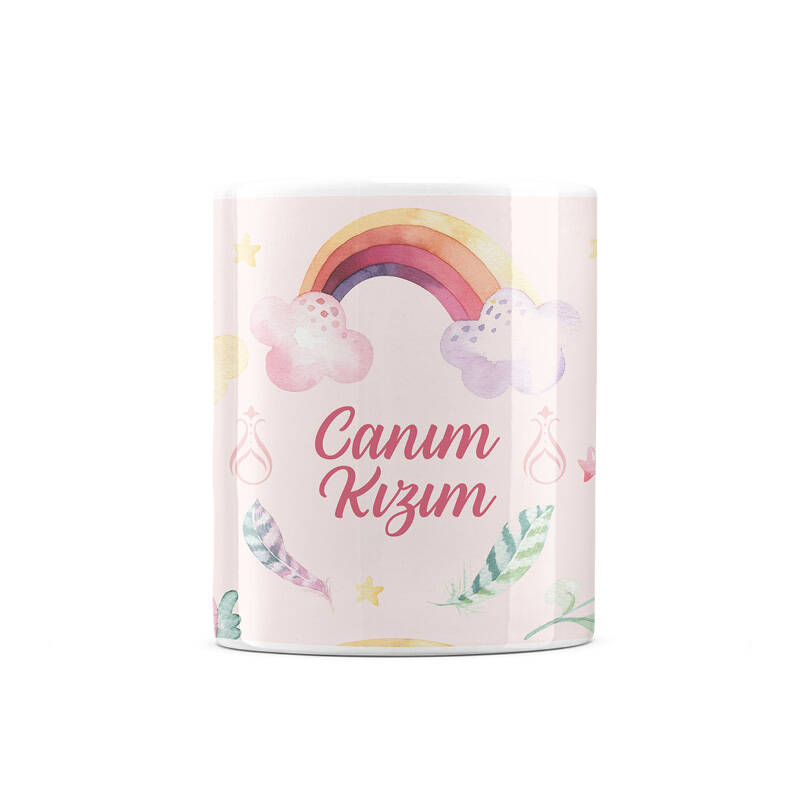 Neşe Koleksiyonu Seramik Kupa Canım Kızım Model 10 - 1