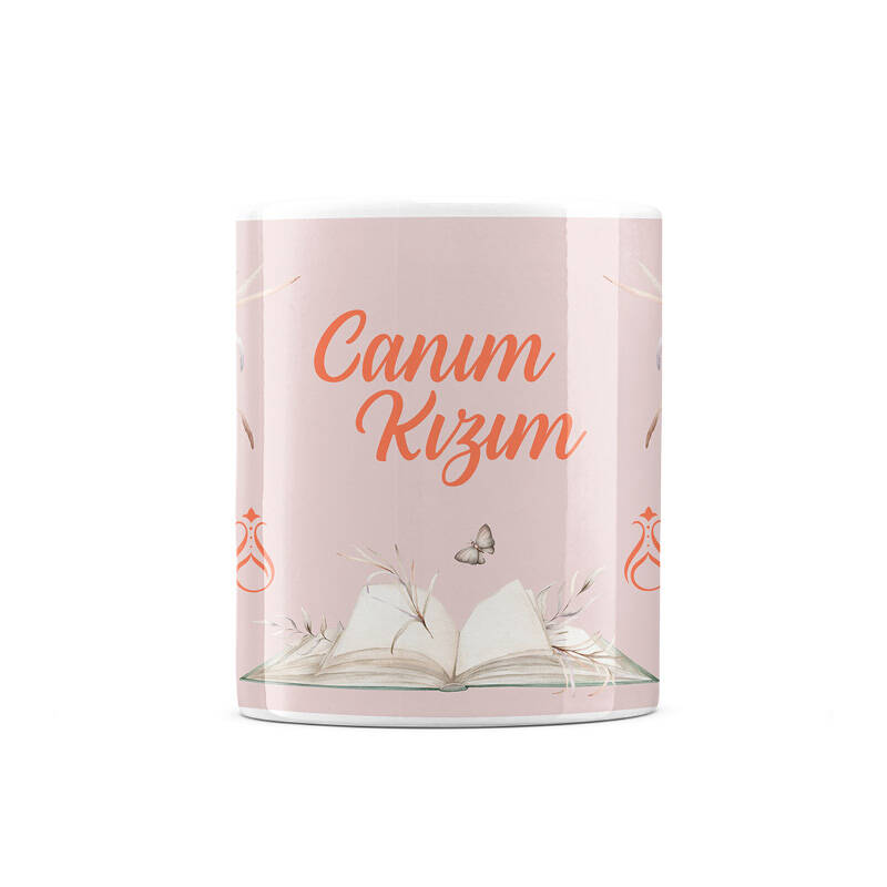 Neşe Koleksiyonu Seramik Kupa Canım Kızım Model 17 - 1