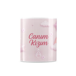 Neşe Koleksiyonu Seramik Kupa Canım Kızım Model 4 - 1