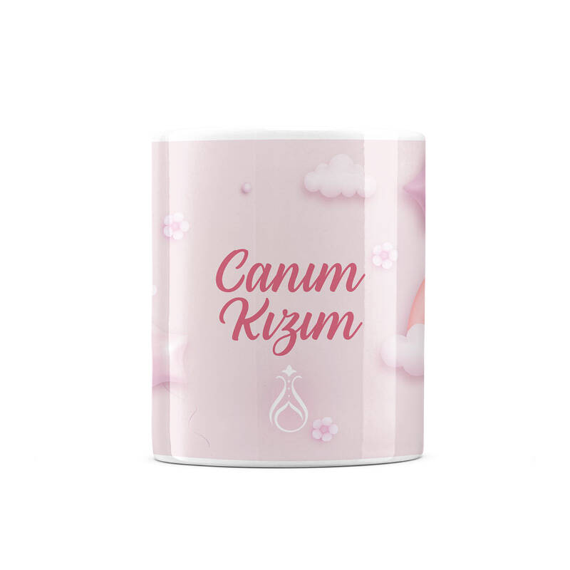 Neşe Koleksiyonu Seramik Kupa Canım Kızım Model 4 - 1