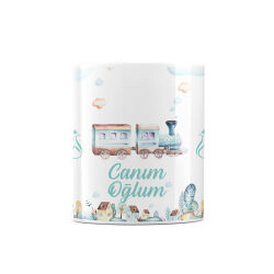 Neşe Koleksiyonu Seramik Kupa Canım Oğlum Model 6 
