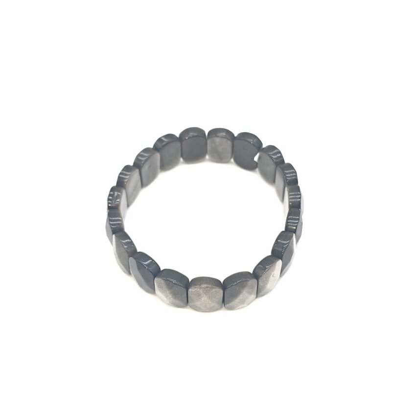 Obsidyen Doğal Taş Rolex Bileklik RY1 - 4