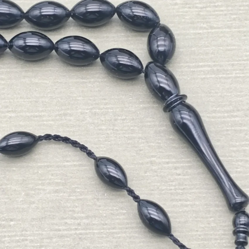 Oltu Taşı 33'lük Küre Kesim Tesbih - 2