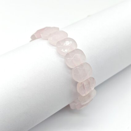 Pembe Kuvars Doğal Taş Bileklik RP1 - 3