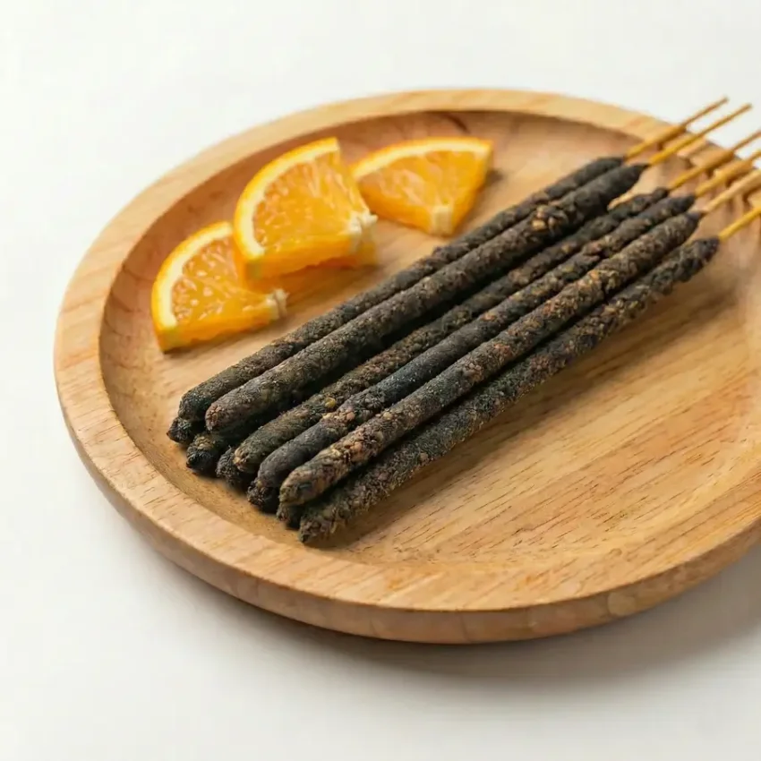 Portakal Kokulu Kaliteli Kalın Çubuk Tütsü - 1