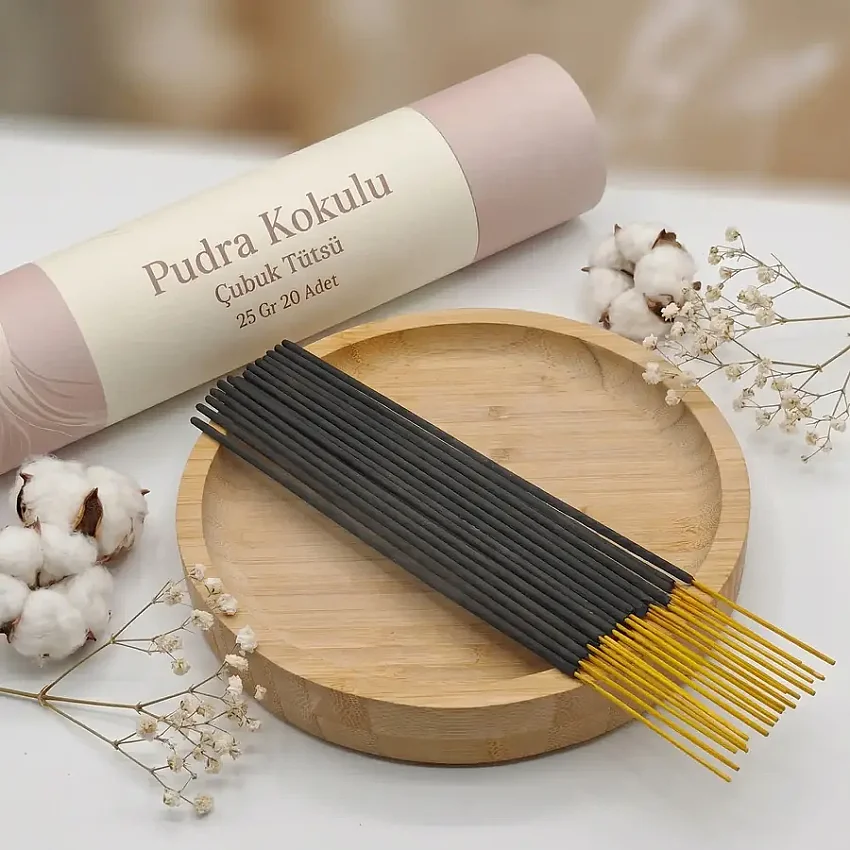 Pudra Kokulu - Çubuk Tütsü 25 Gr 20 Adet - 1