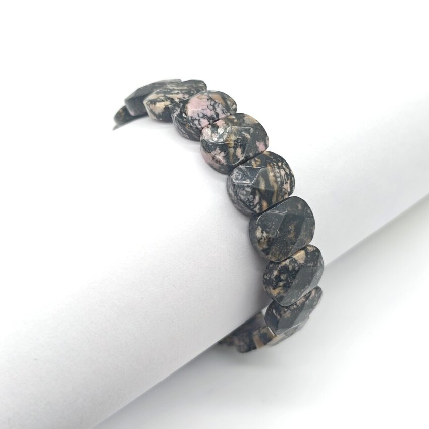 Rodonit Doğal Taş Bileklik RR1 - 3