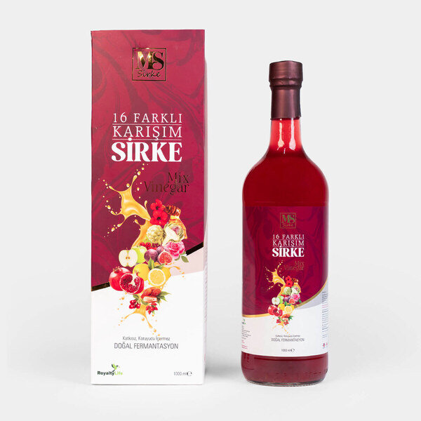 Royalty Life 16 Farklı Karışım Sirke 1000 ML - 1