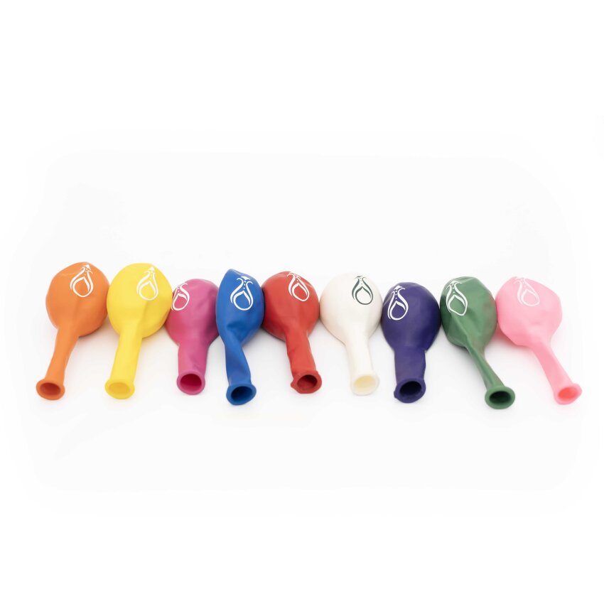 Serhendi Logo Baskılı Karışık Renk 9 Adet Balon - 1