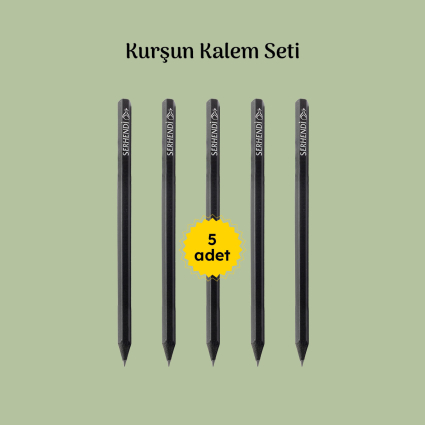 Serhendi Logolu 5 Li Kalem Seti M3 - 2