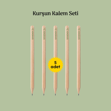 Serhendi Logolu 5 Li Kalem Seti M4 - 2
