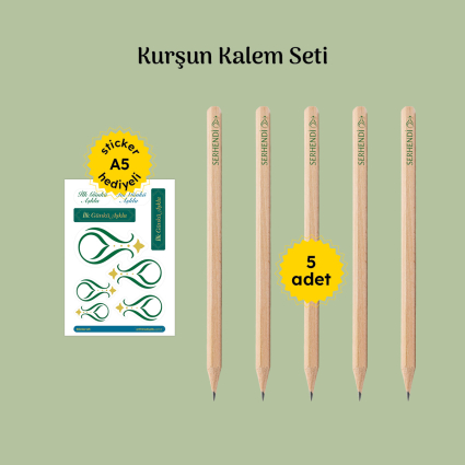 Serhendi Logolu 5 Li Kalem Seti M4 - 1