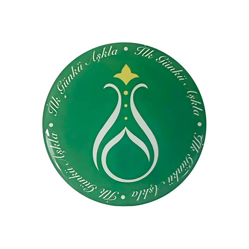 Damla Sticker 6 cm Serhendi Logolu İlk Günkü Aşkla M1 - 3