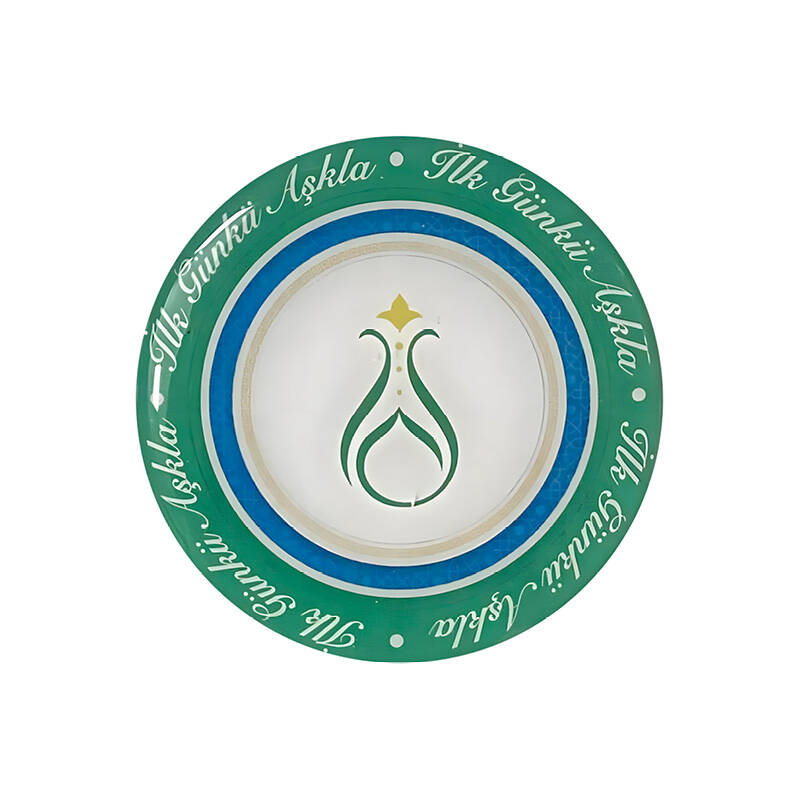 Damla Sticker 6 cm Serhendi Logolu İlk Günkü Aşkla M7 - 3