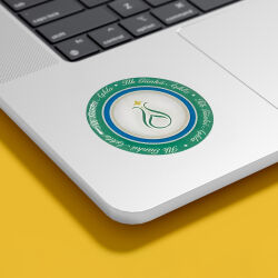 Damla Sticker 6 cm Serhendi Logolu İlk Günkü Aşkla M7 