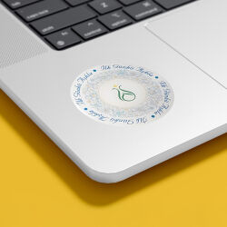 Damla Sticker 6 cm Serhendi Logolu İlk Günkü Aşkla M8 
