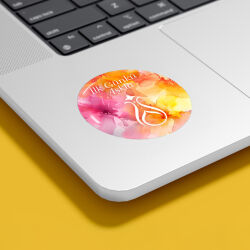 Damla Sticker 6 cm Serhendi Logolu İlk Günkü Aşkla M9 