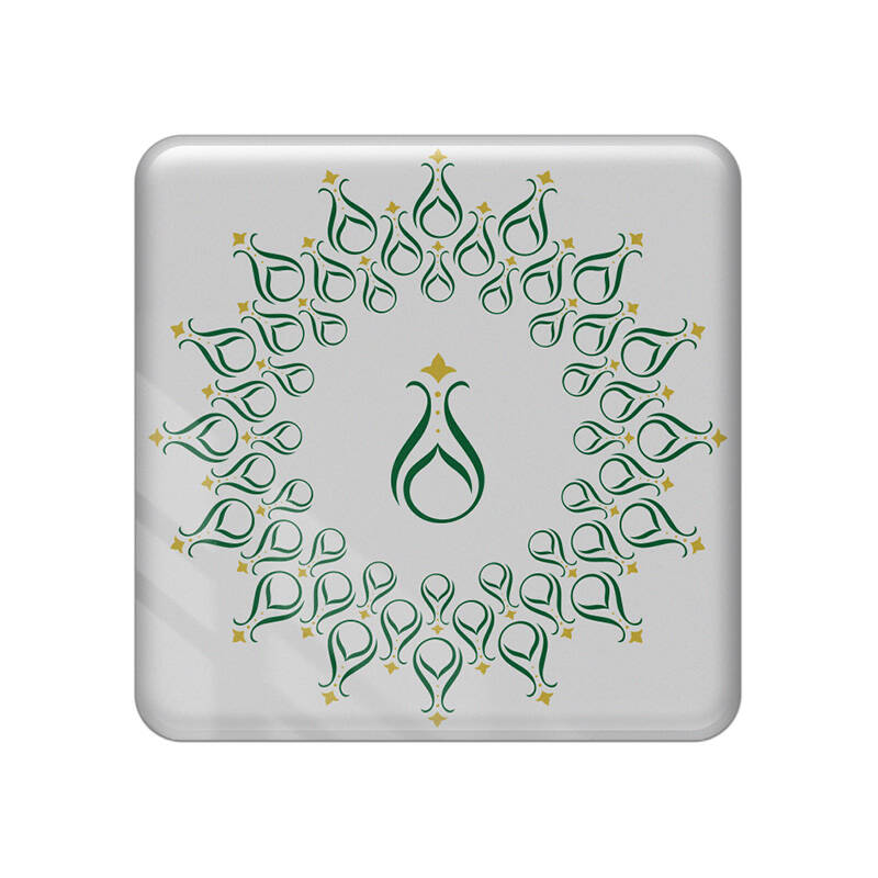 Halka Desen Epoksi Magnet Serhendi Logolu M3 - 1