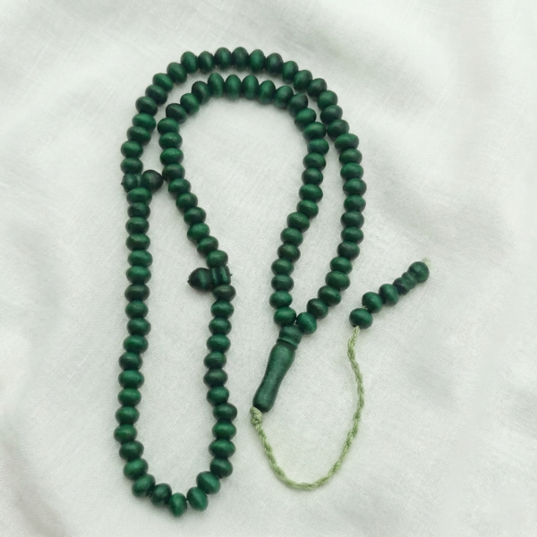 Şimşir Ağacı 99'luk Vird Tesbihi Yeşil - 1