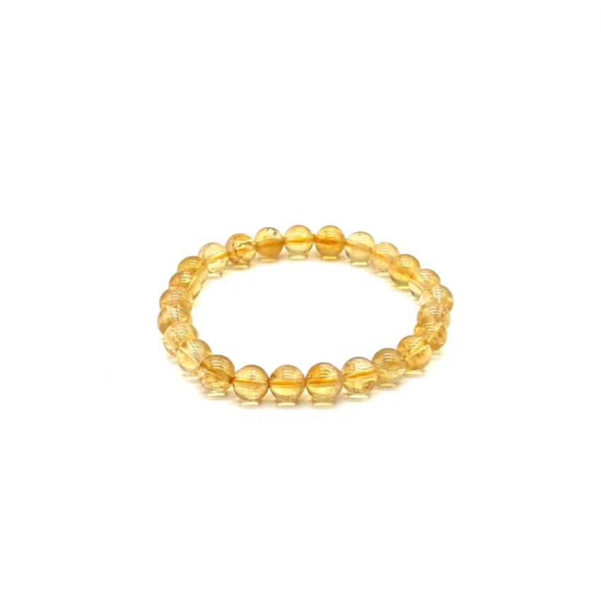 Sitrin Doğal Taş Bileklik – 8 mm K10 - 3