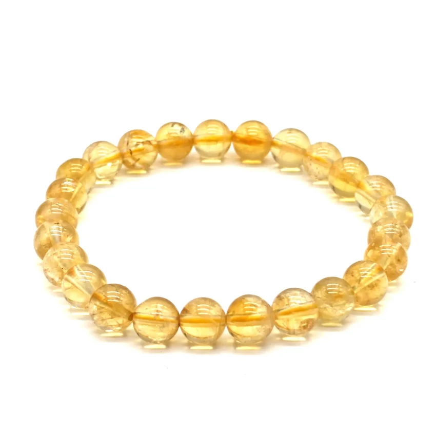 Sitrin Doğal Taş Bileklik – 8 mm K10 - 2