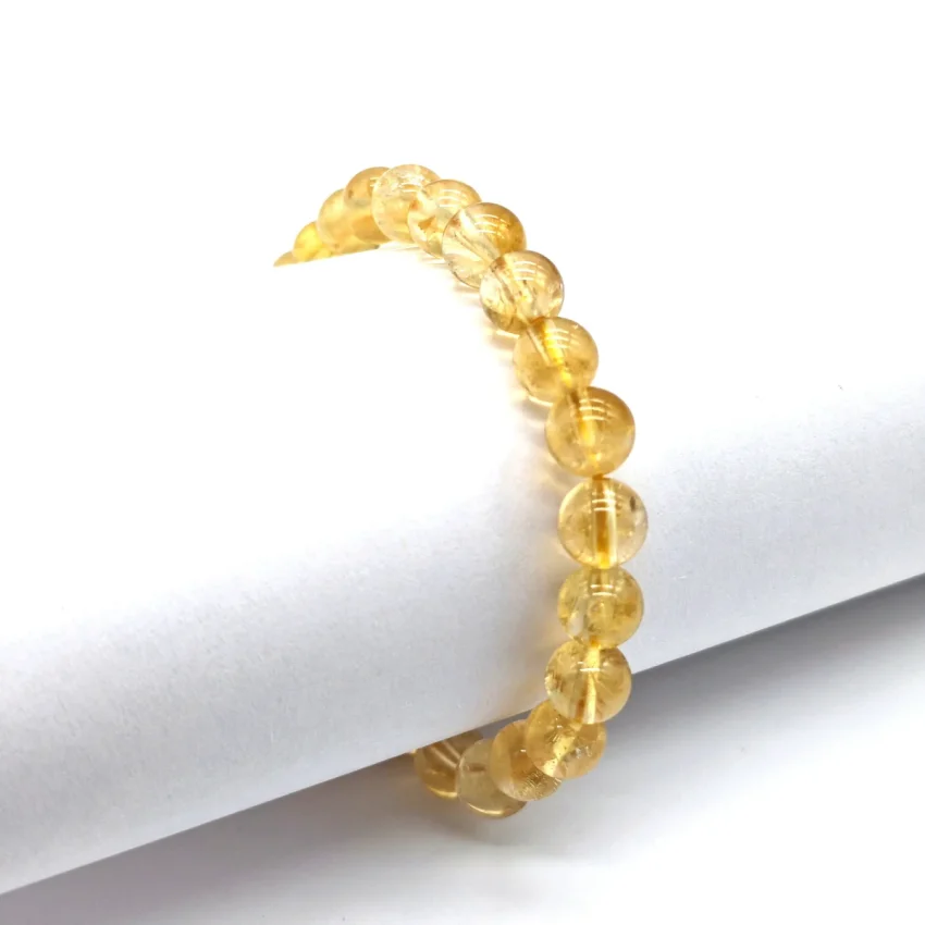 Sitrin Doğal Taş Bileklik – 8 mm K10 - 1